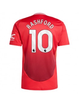 Manchester United Marcus Rashford #10 Replika Hemmakläder 2024-25 Kortärmad